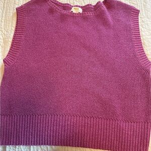 Maeve Pink Sleeveless Knit Top